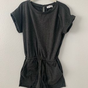 VICI Grey Pocketed Romper